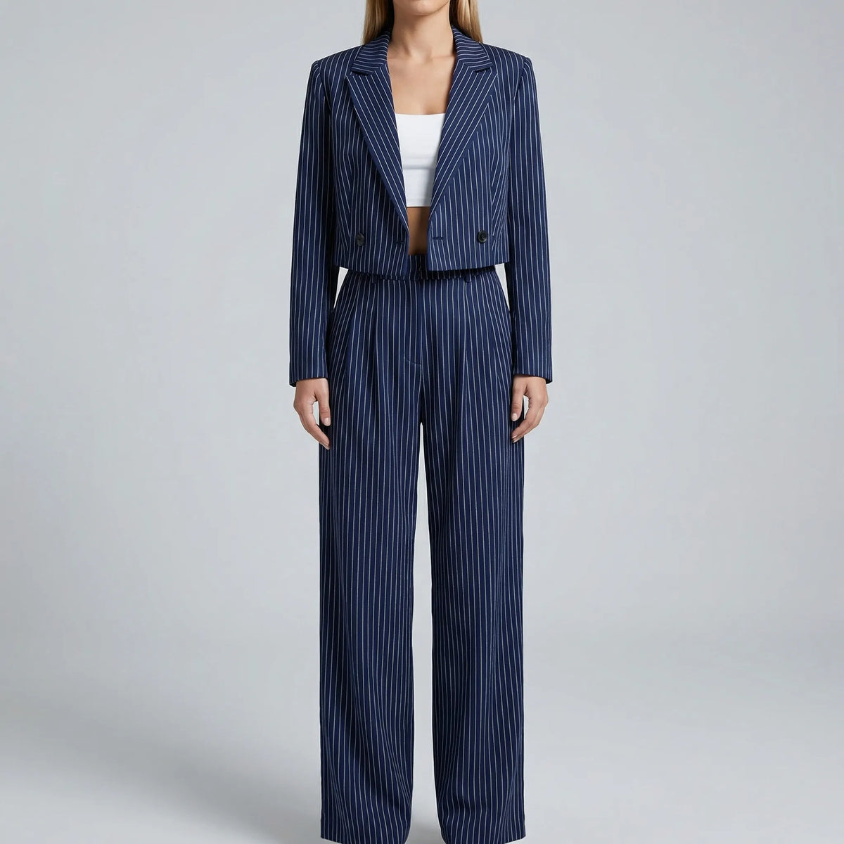 Set Blazer e Pantaloni a Due Pezzi per Donne