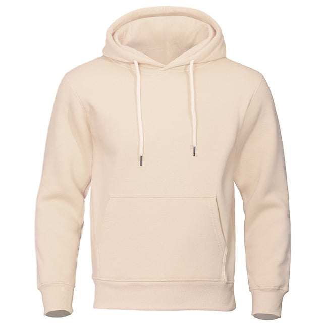 Felpa con cappuccio e fodera in sherpa da uomo