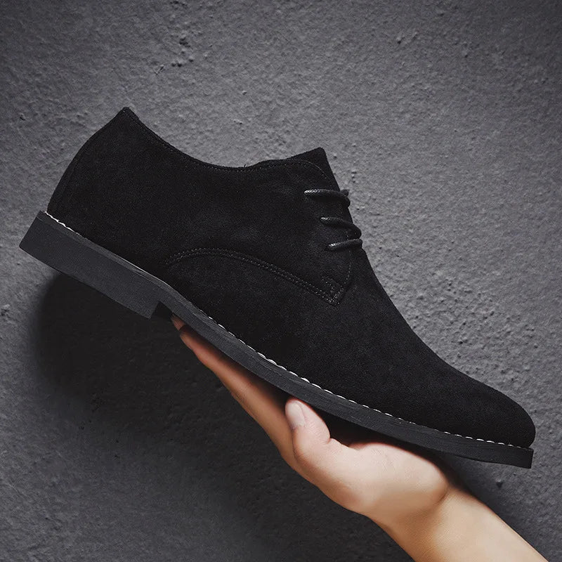 Robert – Scarpe Oxford scamosciate da uomo
