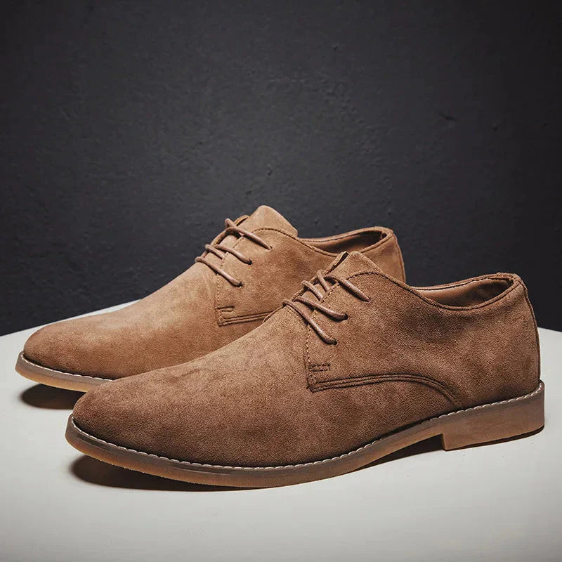 Robert – Scarpe Oxford scamosciate da uomo