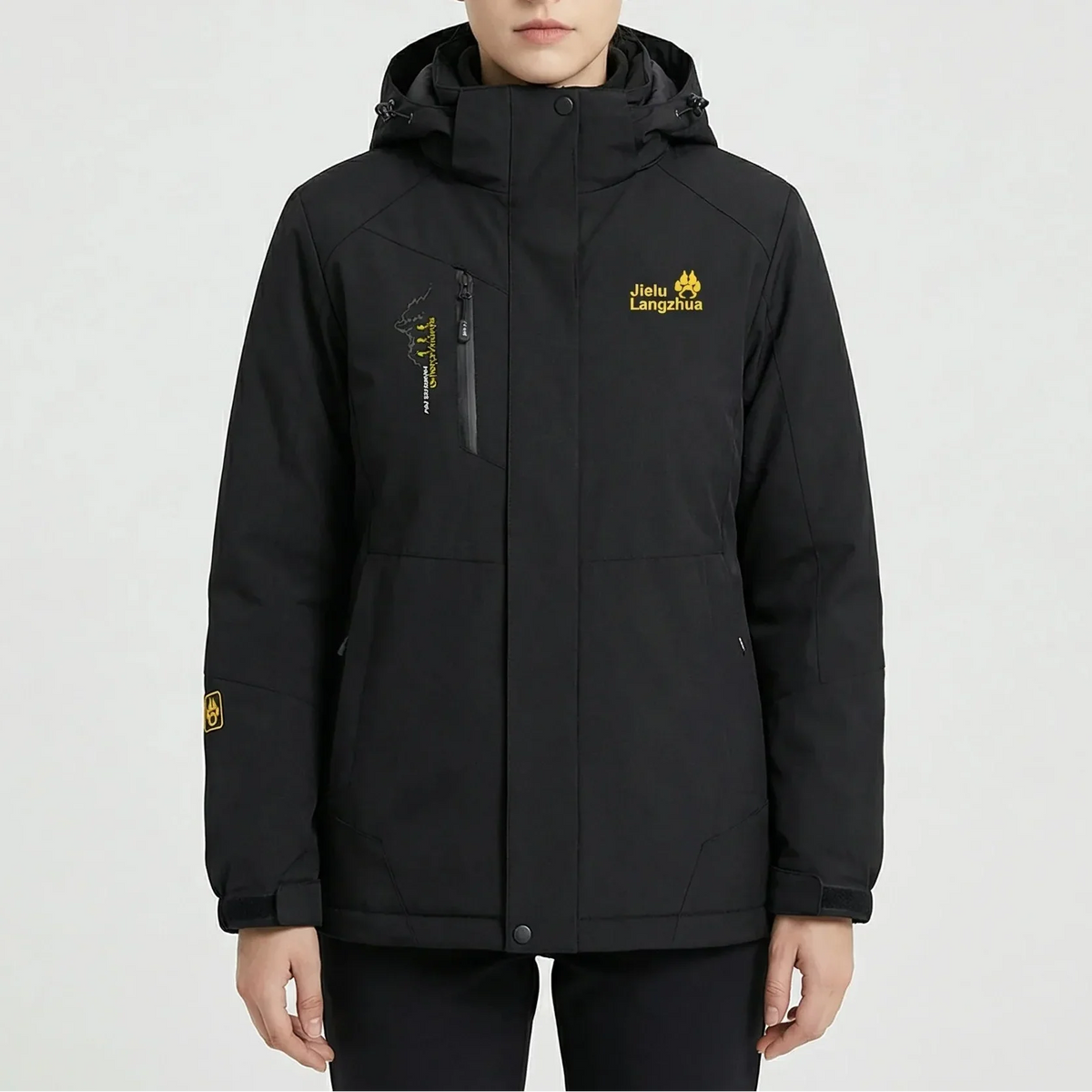 T3-In-1 Giacca Invernale Sci Hooded per Donne