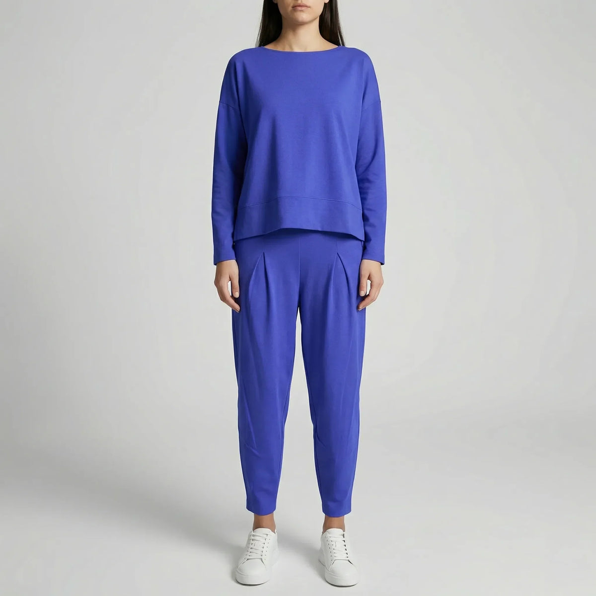 Set Coordinato Top a Manica Lunga e Pantaloni