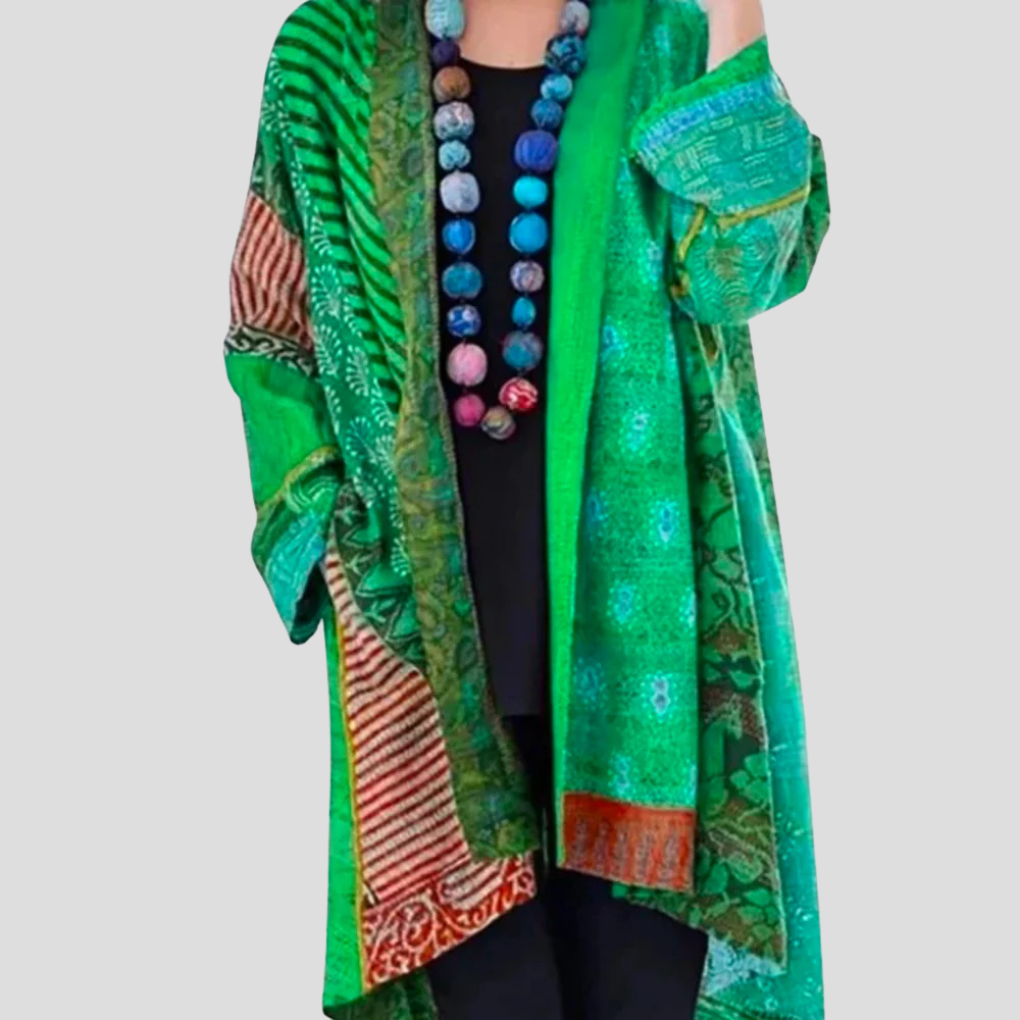 Cardigan aperto con tasche da donna