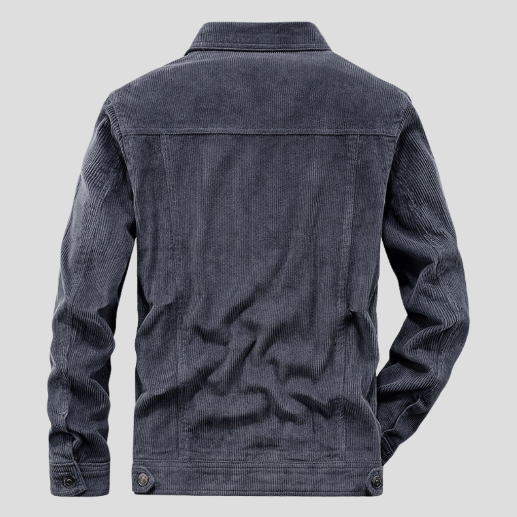Giacca in Corduroy da Uomo – Taglio Sottile con Stile Slim
