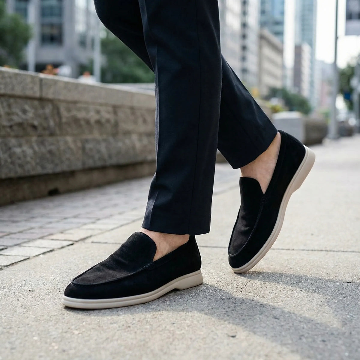 Mocassino Slip-On Ispirato al Vintage