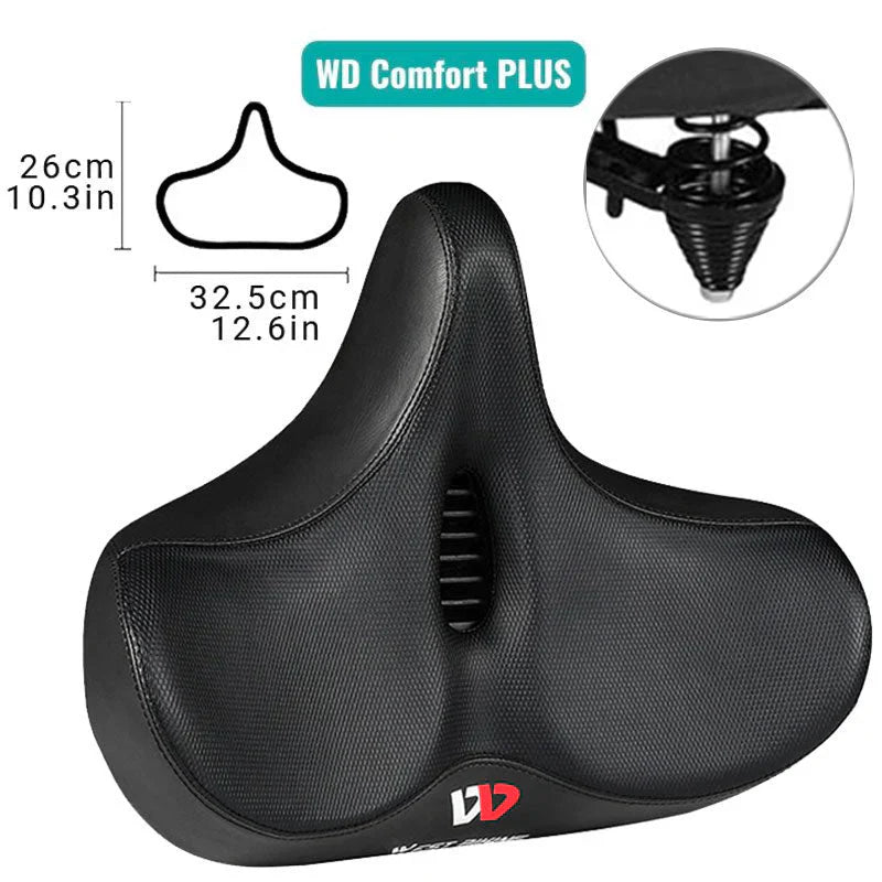 CyclePad – Sella per bicicletta extra larga imbottita
