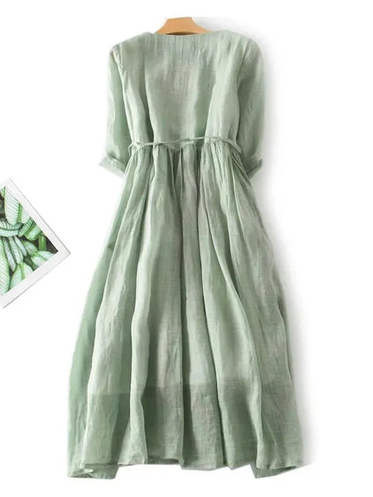 Abito in lino leggero da donna