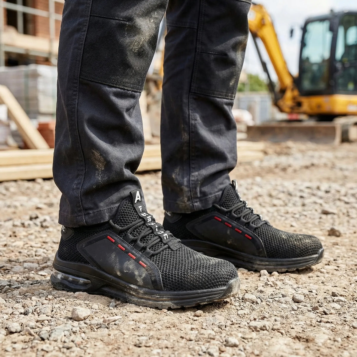 Scarpa da Lavoro Sicura Antiscivolo per Uomini