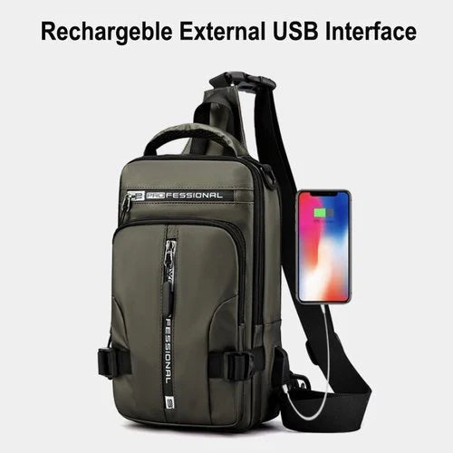 Dwayne – Zaino antifurto idrorepellente con porta USB