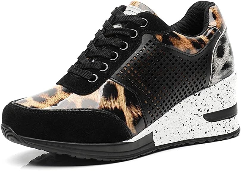 Sneaker con zeppa interna da donna
