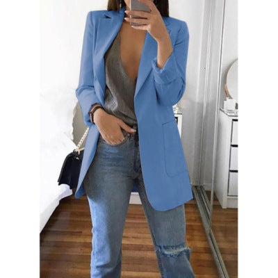 Blazer sciancrato da donna