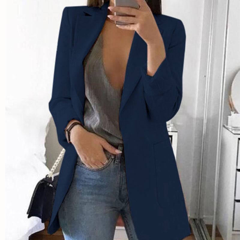 Blazer sciancrato da donna