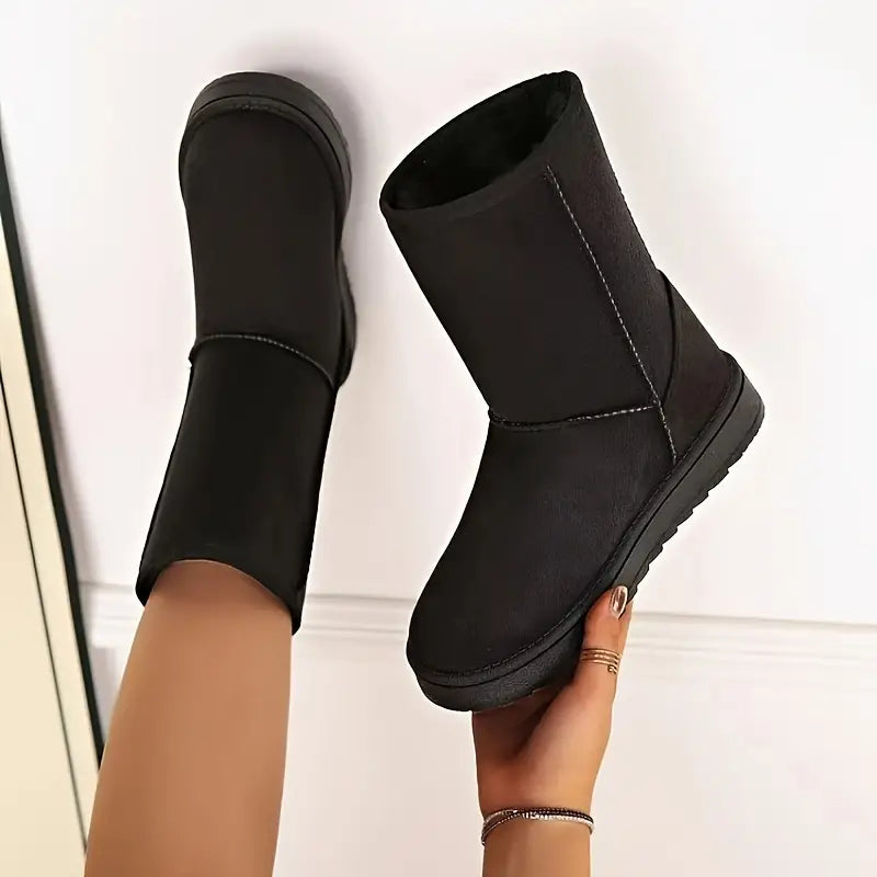 Stivaletti slip-on in similpelle da donna