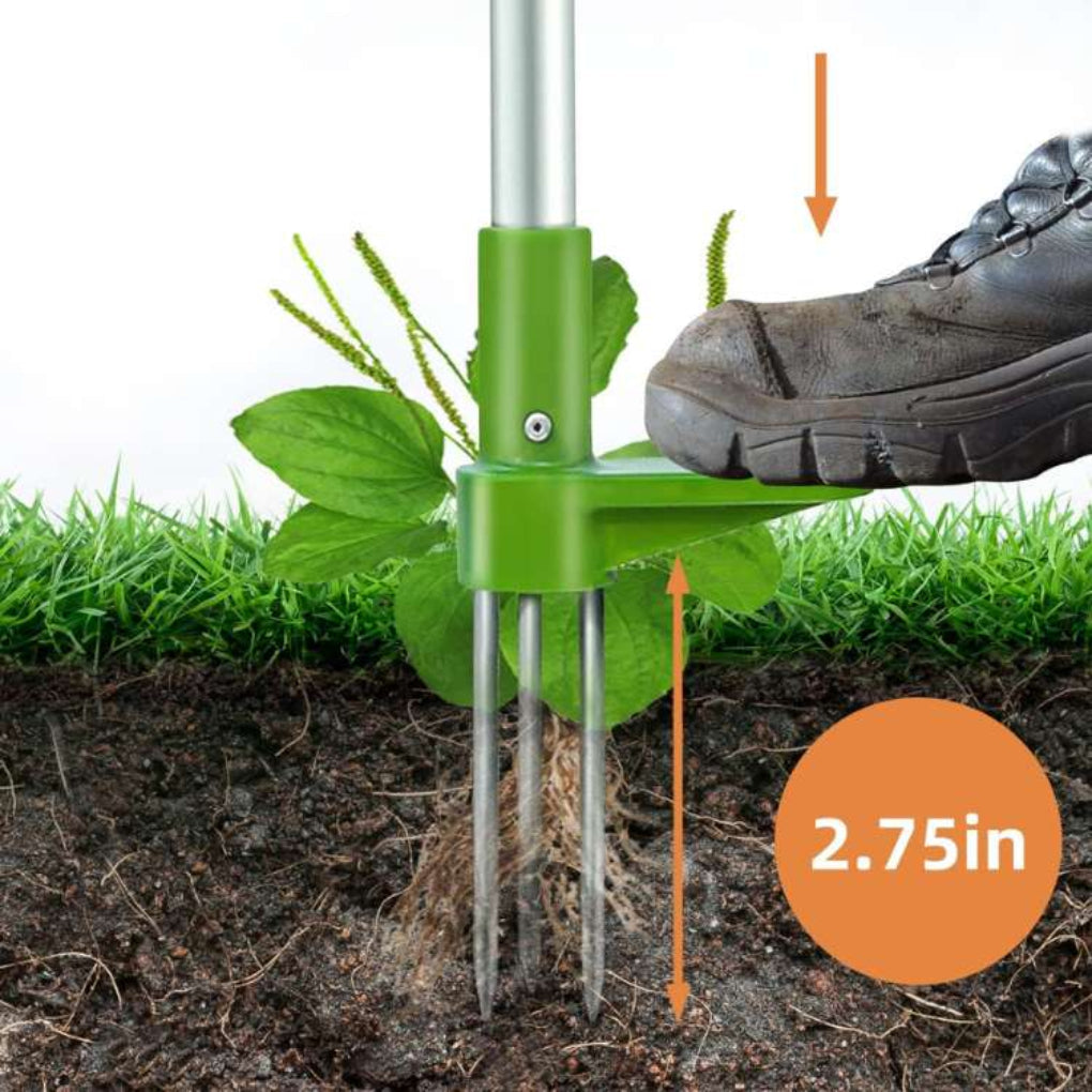 Estirpatore di erbacce ergonomico da 1 metro per giardino