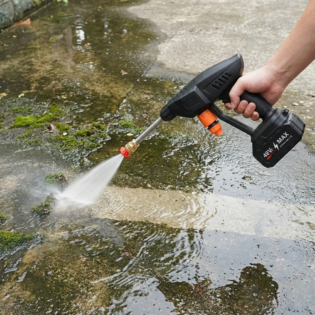 Pistola Spray ad Alta Pressione Senza Filo