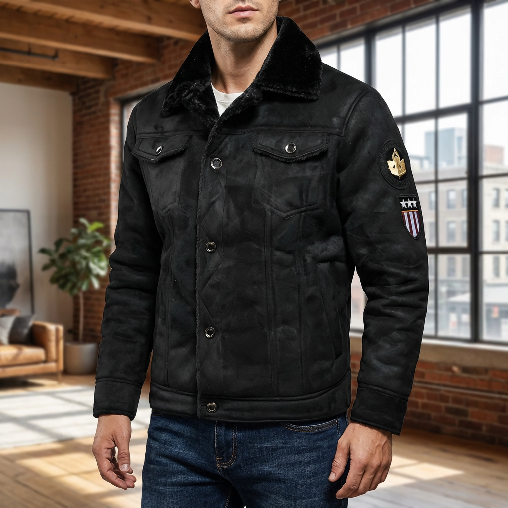 Stile Caldo - Giacca Bomber Invernale per Uomini