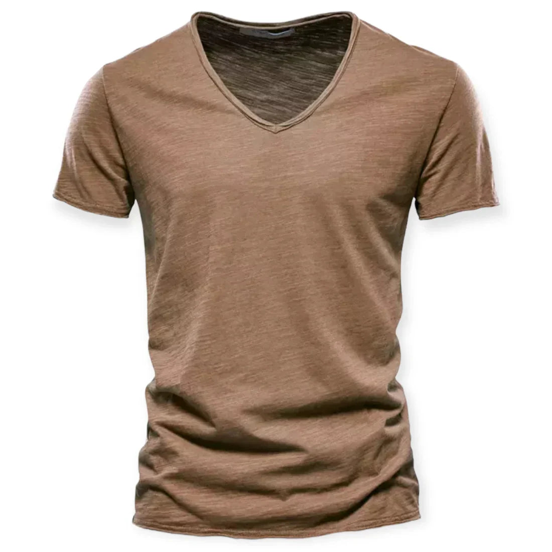 T-shirt con scollo a V da uomo