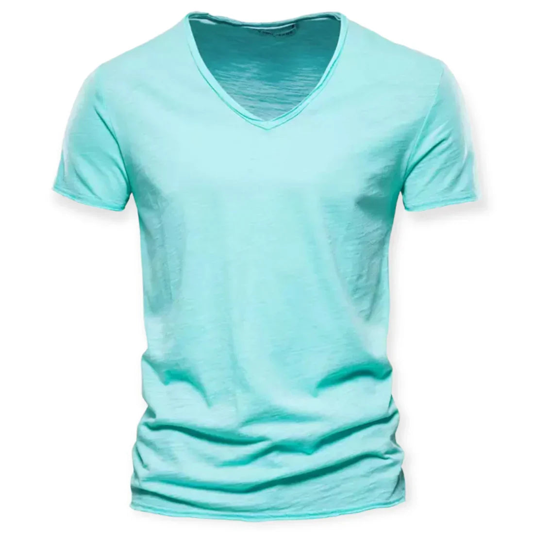 T-shirt con scollo a V da uomo