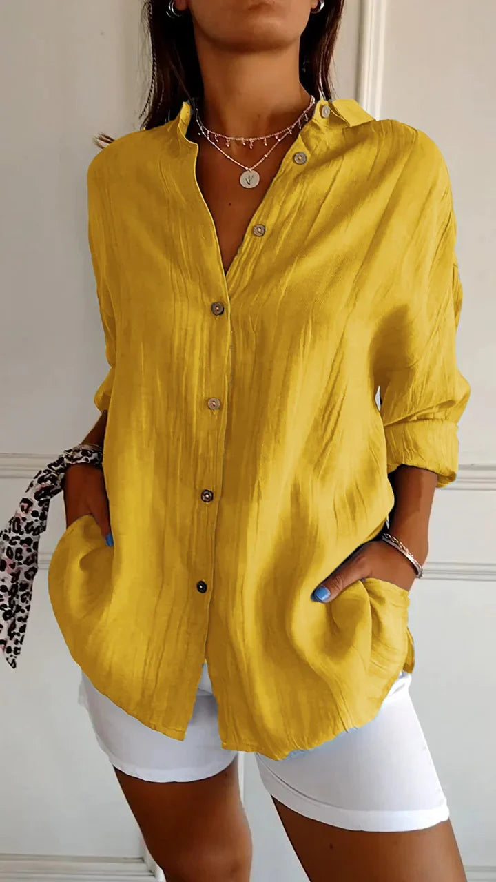 Camicia casual abbottonata da donna