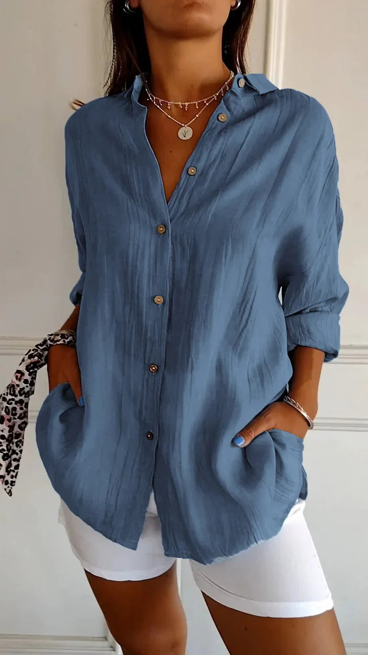Camicia casual abbottonata da donna