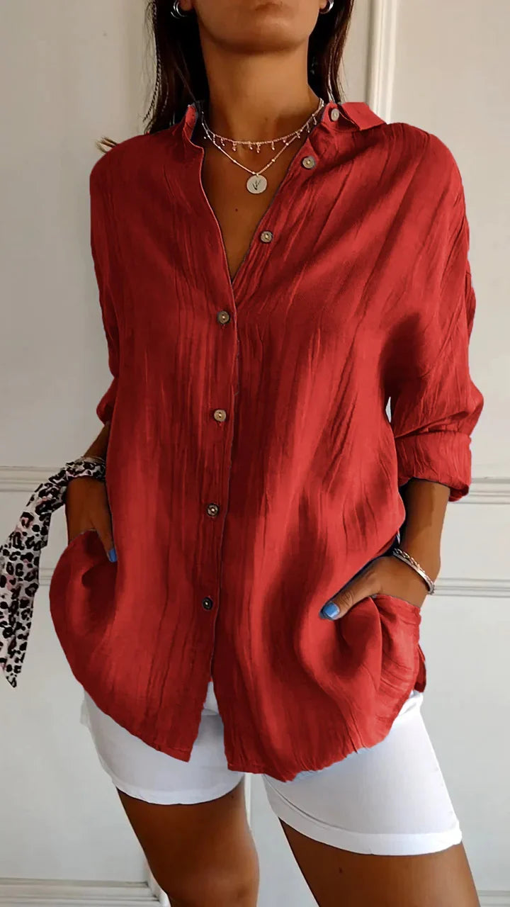 Camicia casual abbottonata da donna