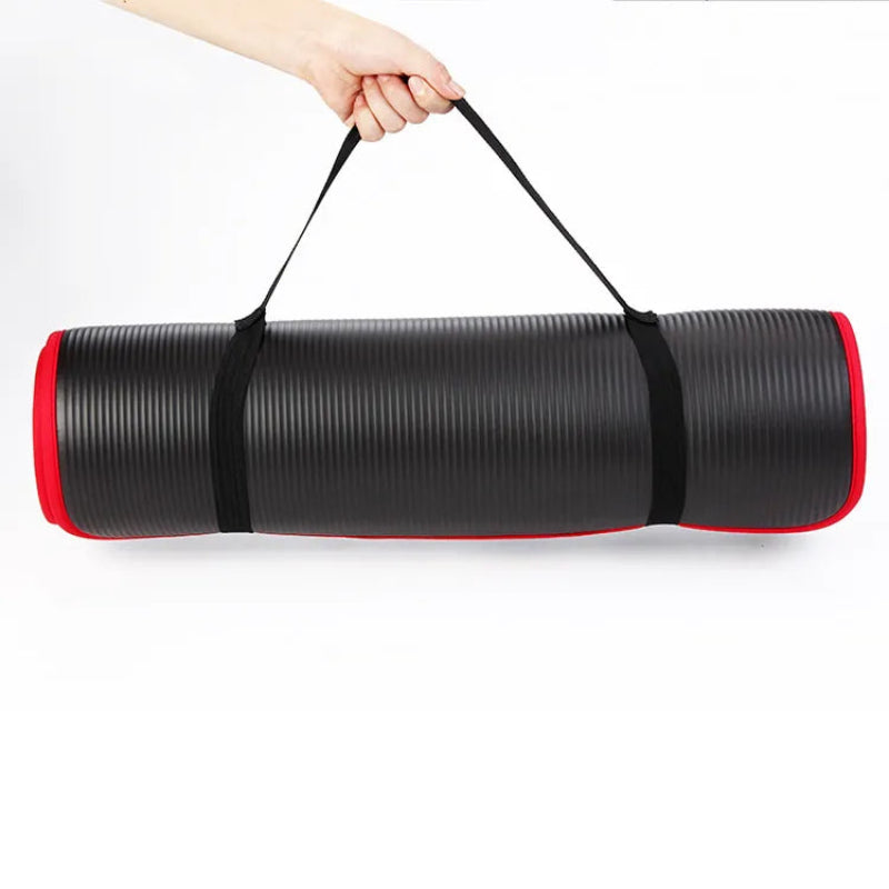 ExeMat – Tappetino yoga extra spesso antiscivolo 10 mm