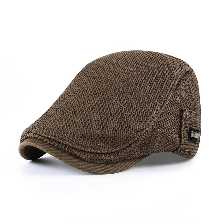 Henri – Cappellino con visiera in cotone da uomo