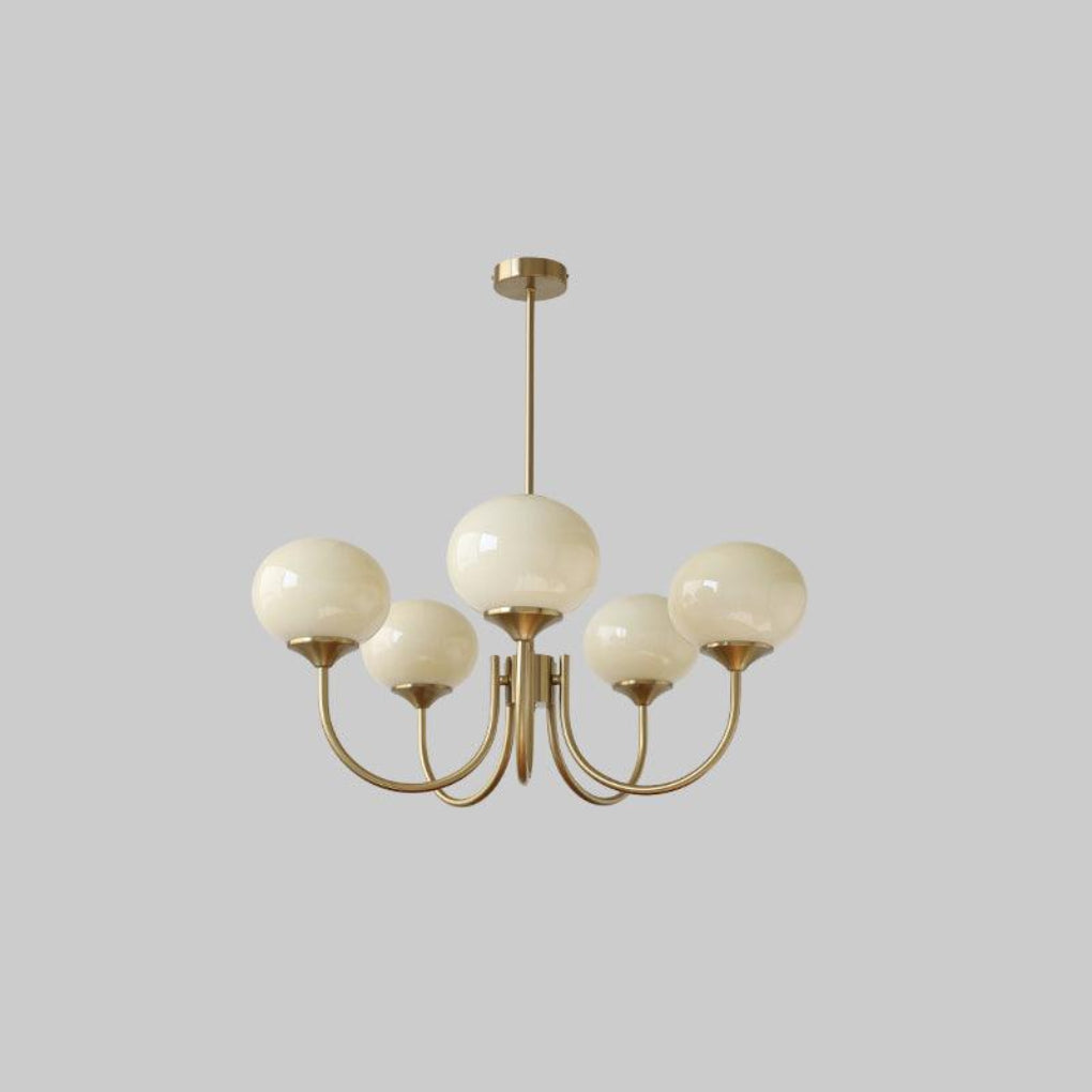 Lampadario Moderno Rosa e Oro Luce da Soffitto