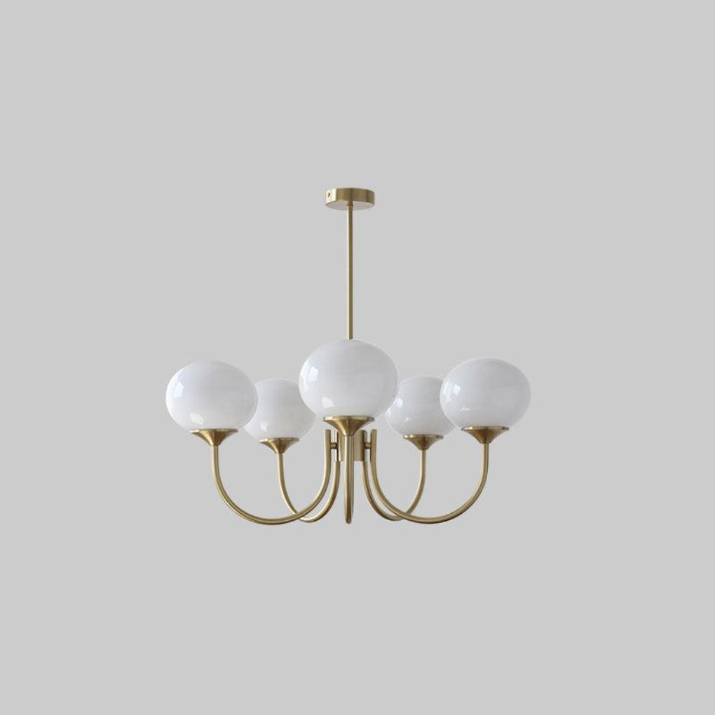 Lampadario Moderno Rosa e Oro Luce da Soffitto
