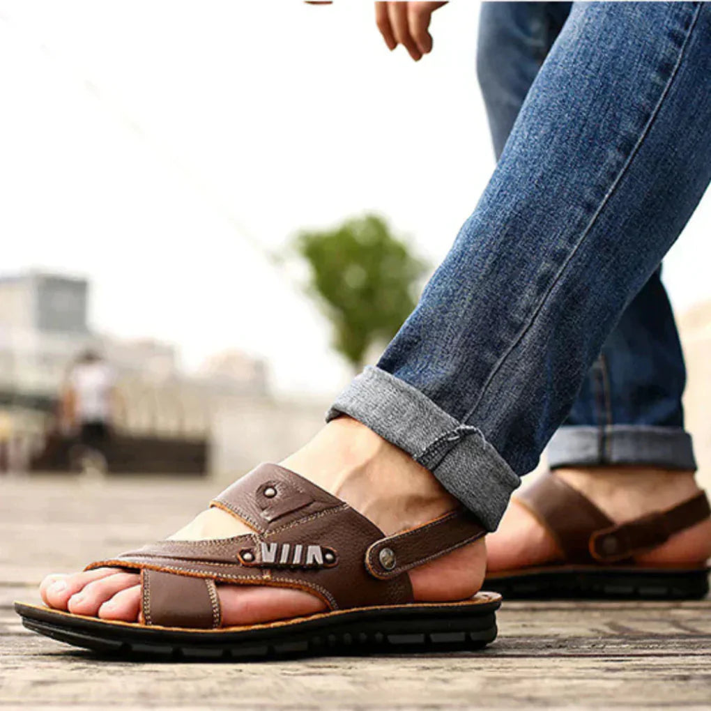 Sandali ergonomici con cinturini regolabili da uomo