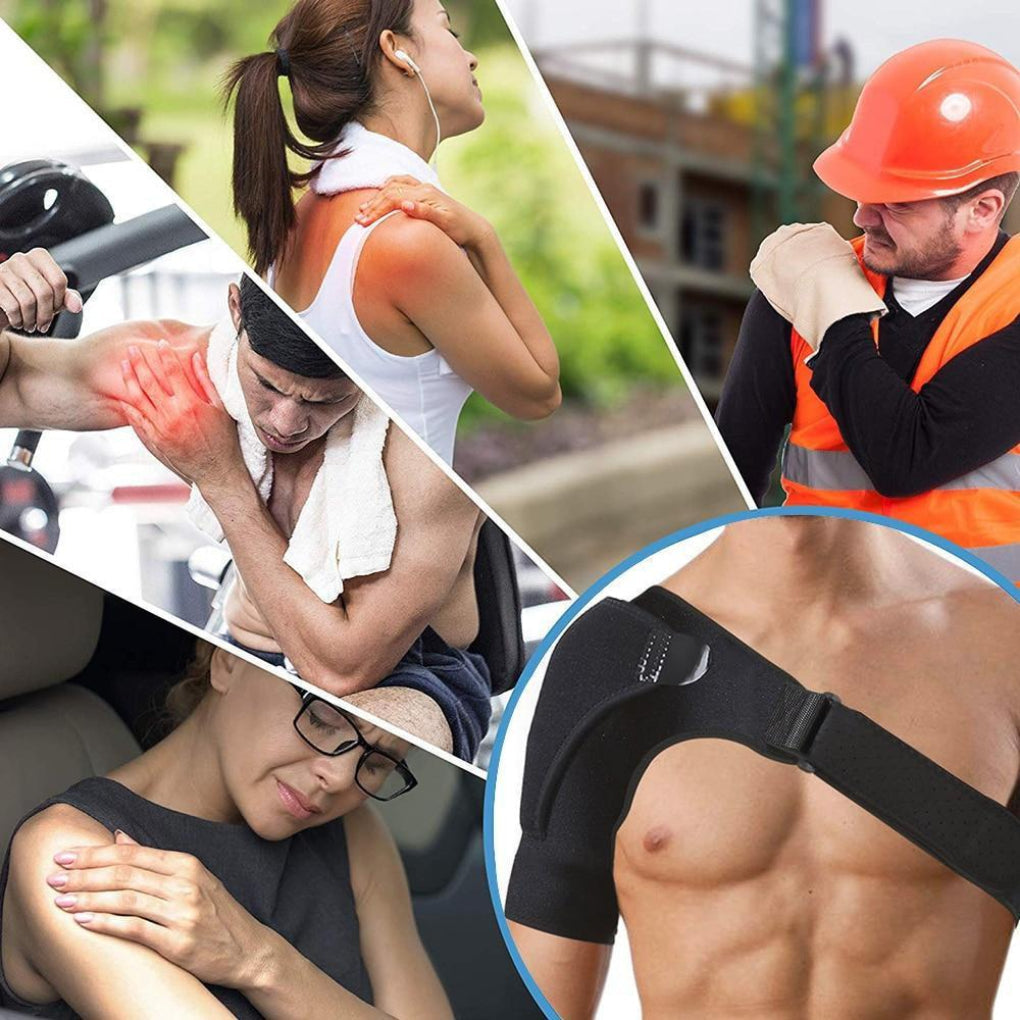 Supporto Spalla Regolabile con Compressione