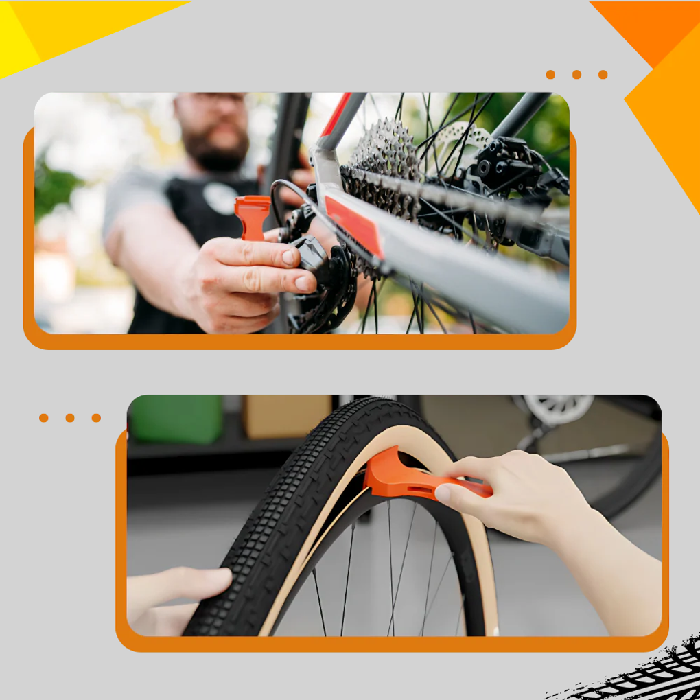 Leva per Pneumatici Bicicletta – Strumento Compatto per Rimozione Pneumatici
