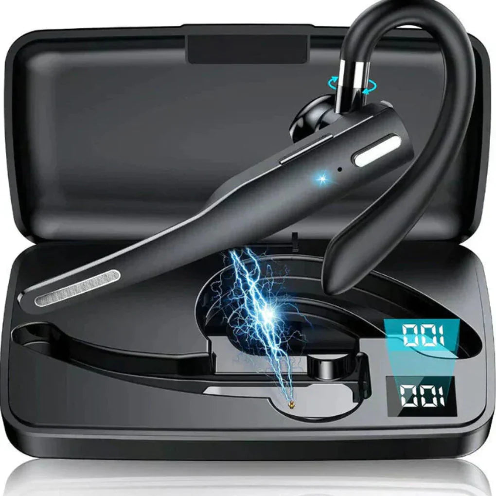 Cuffie Bluetooth 5.1 con cancellazione del rumore e doppio microfono per uomini