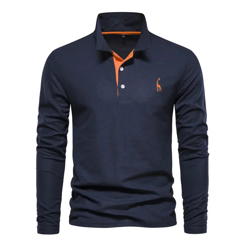 Bastian – Polo a maniche lunghe da uomo