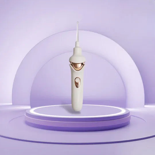 Aspiratore elettrico per la pulizia delle orecchie con luce LED