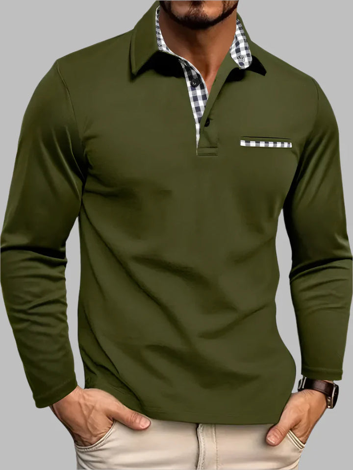 polo estiva classica uomo maniche lunghe