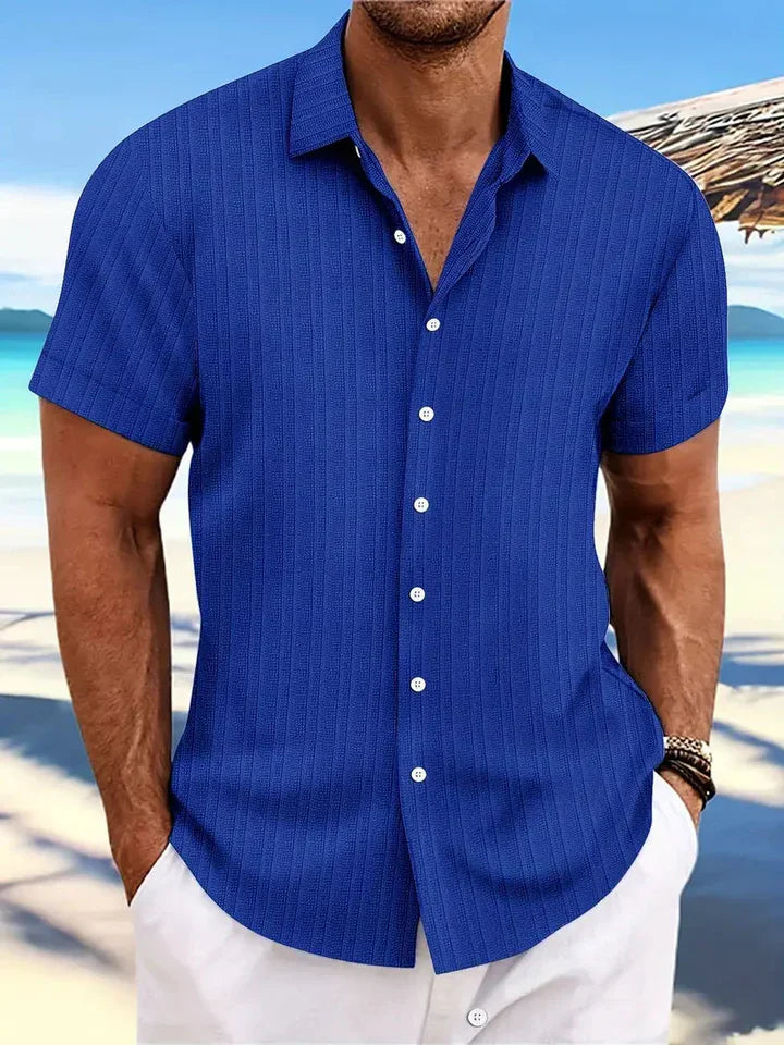 Camicia estiva da uomo a maniche corte