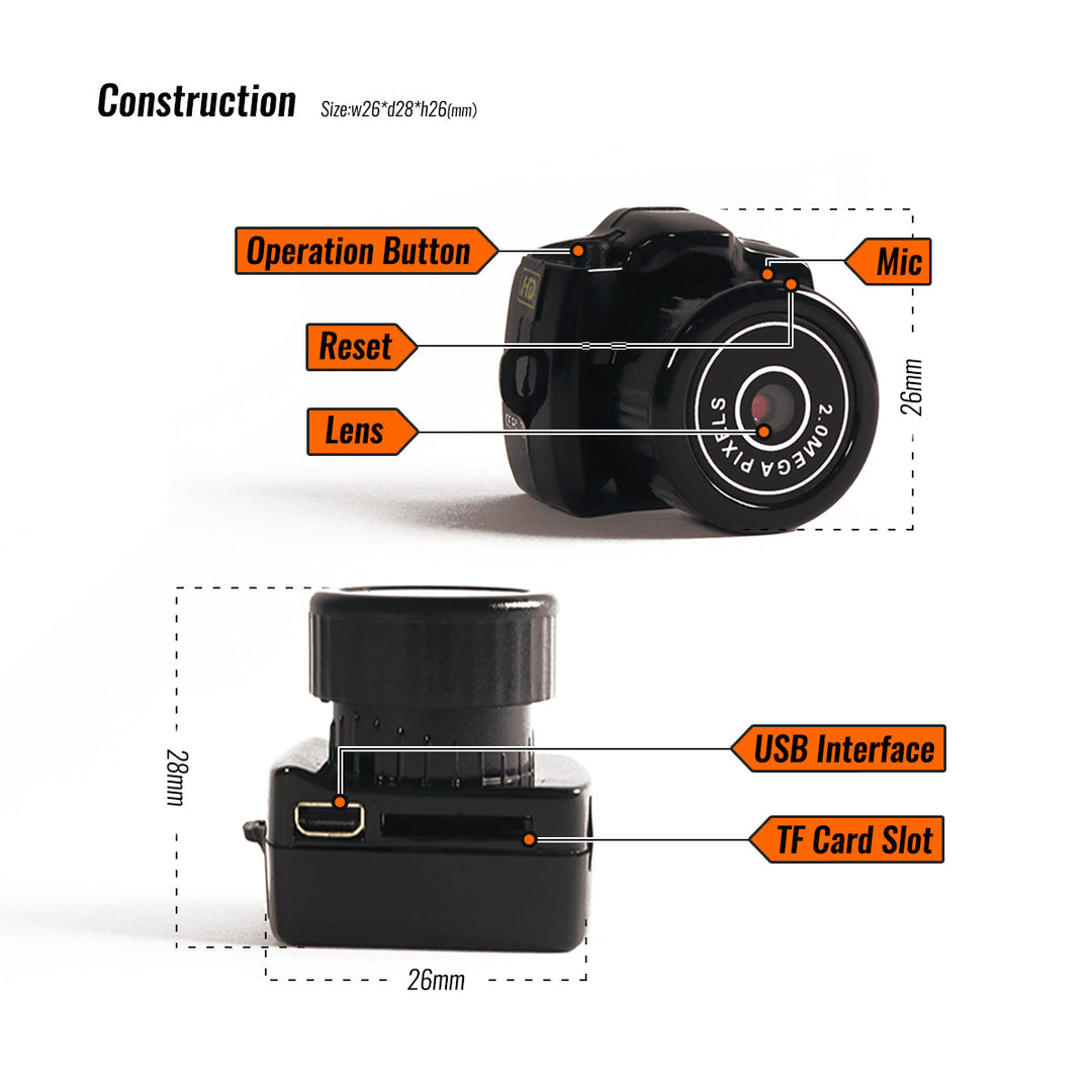 Camera Digitale Compatta Mini