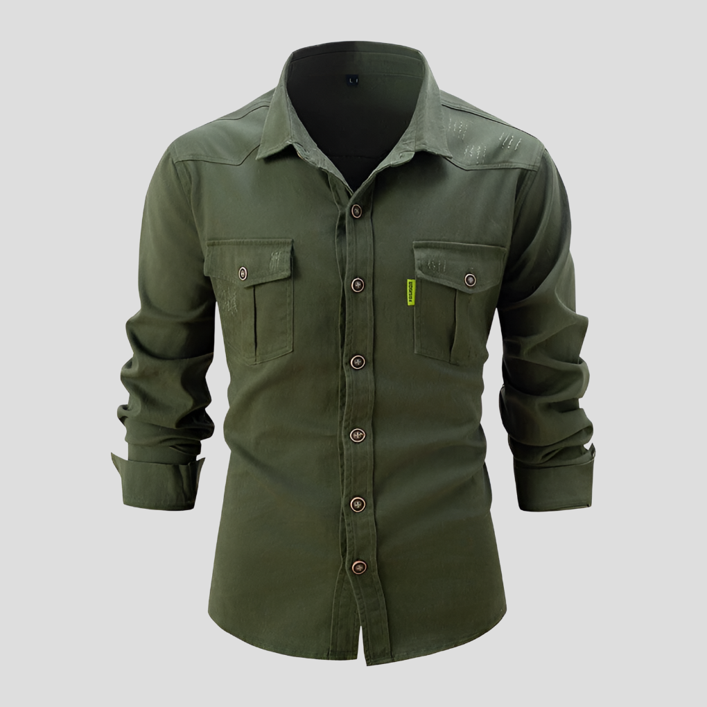 Camicia da Uomo Quotidiana – Durevole e Versatile