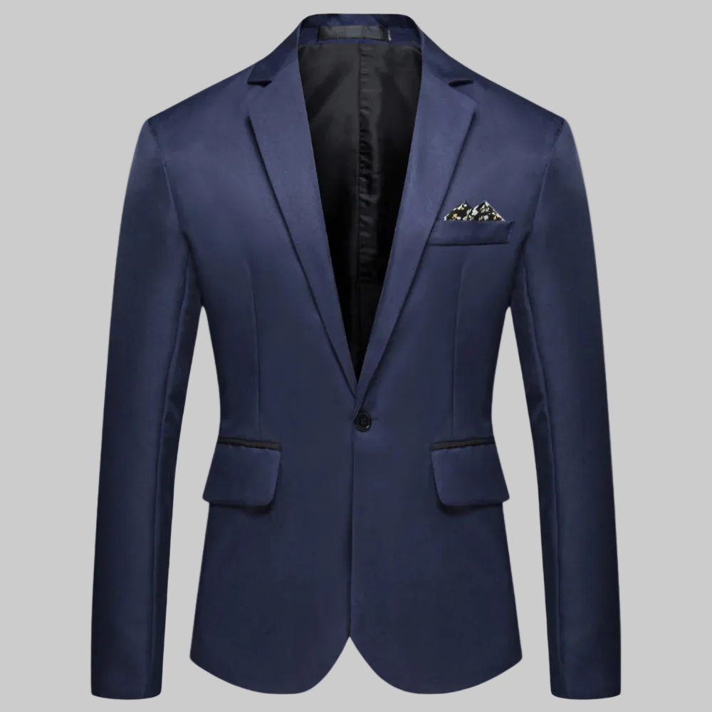 Blazer Elegante da Uomo Tailoring Rifinito