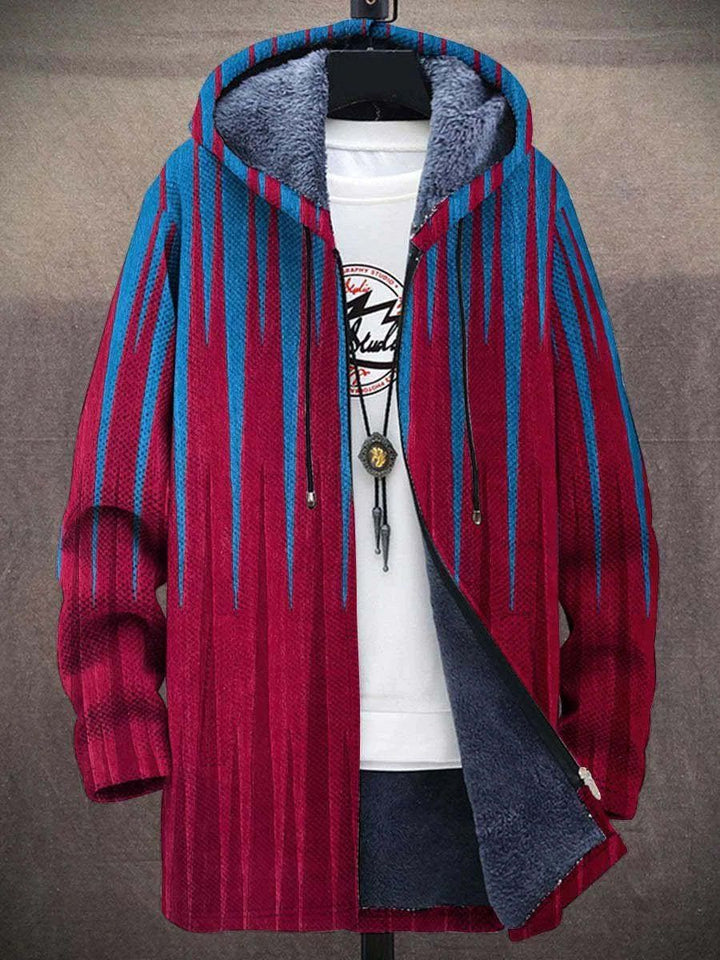 Milano – Gilet retrò a blocchi di colore da uomo