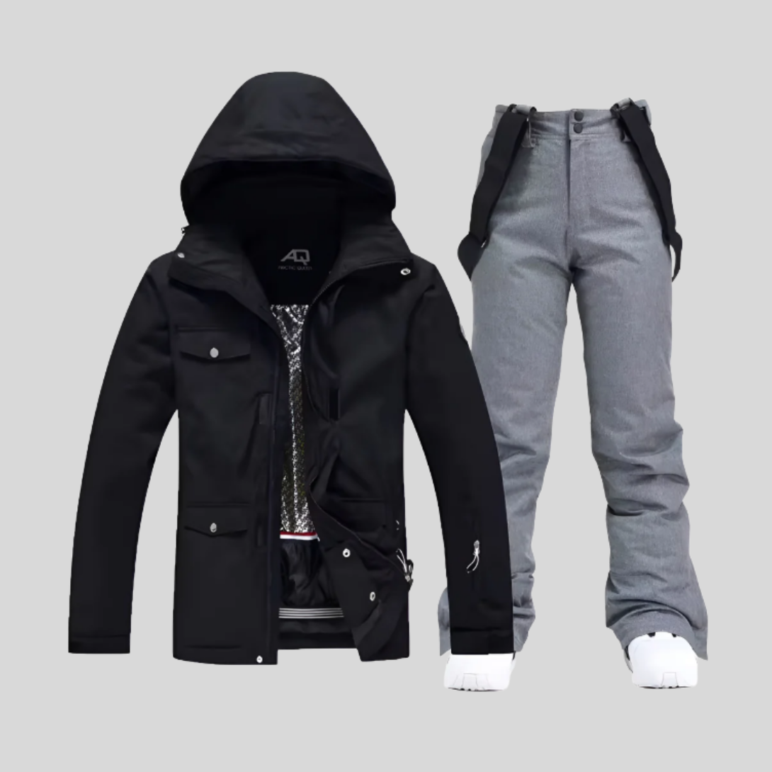 Completo da sci giacca e pantaloni da donna