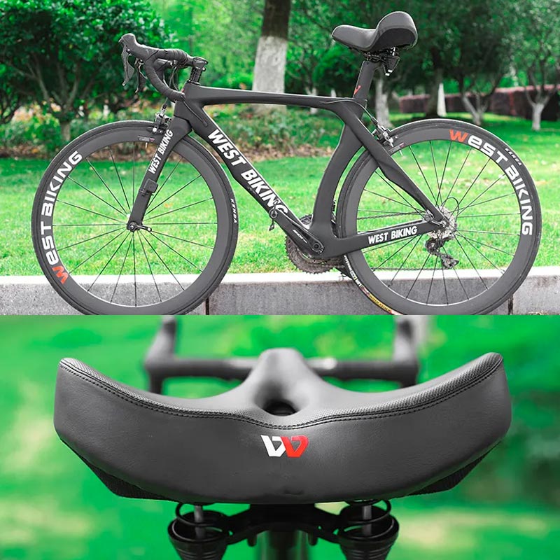 CyclePad – Sella per bicicletta extra larga imbottita