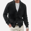 Cardigan da uomo con collo a sciarpa