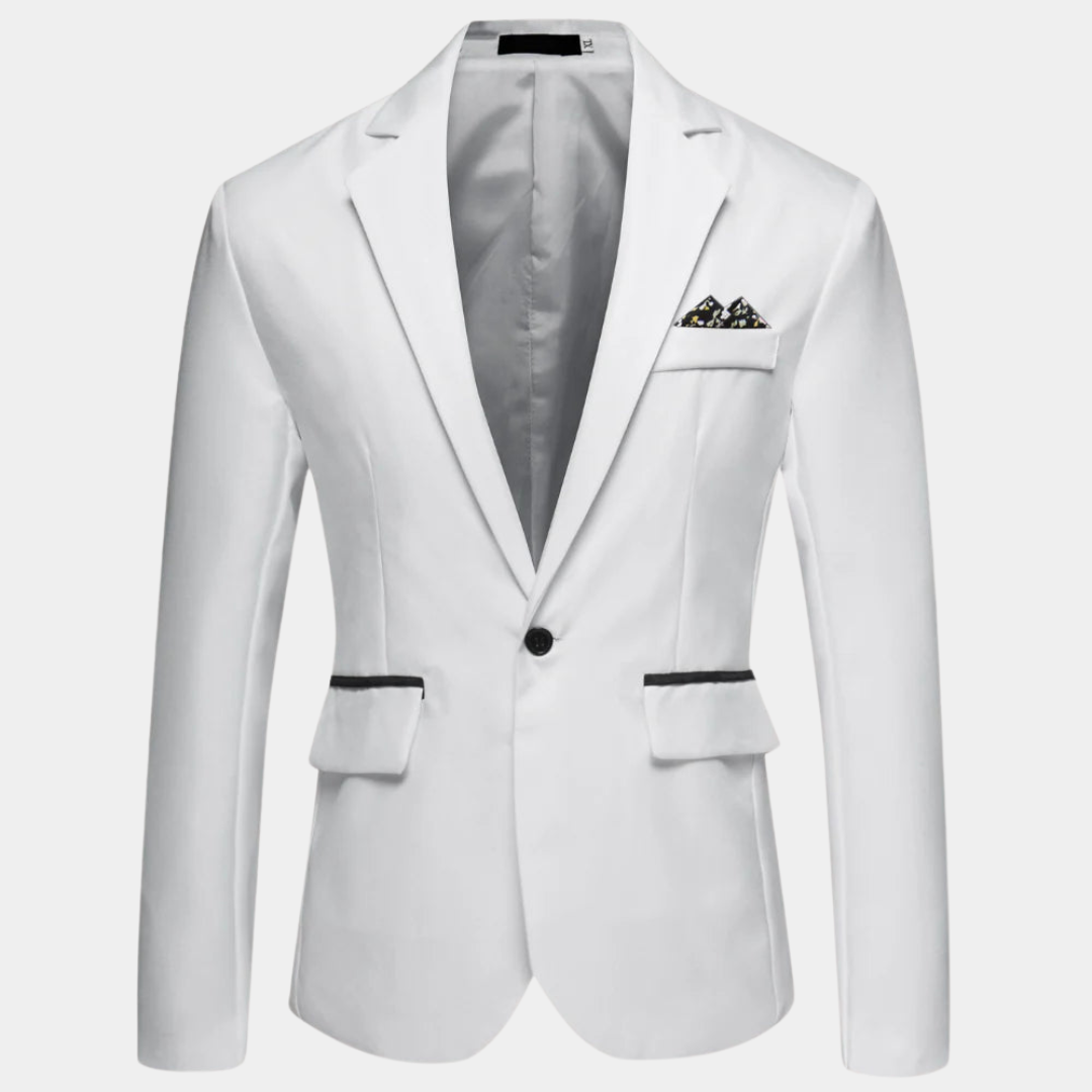Giacca da uomo dal design moderno e dalla vestibilità comoda