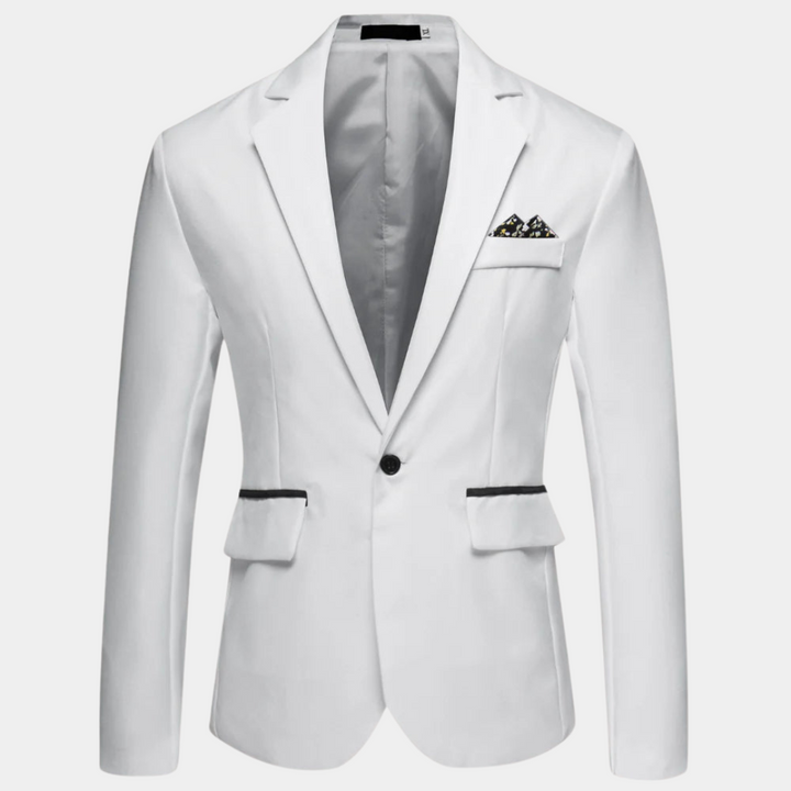 Giacca da uomo dal design moderno e dalla vestibilità comoda