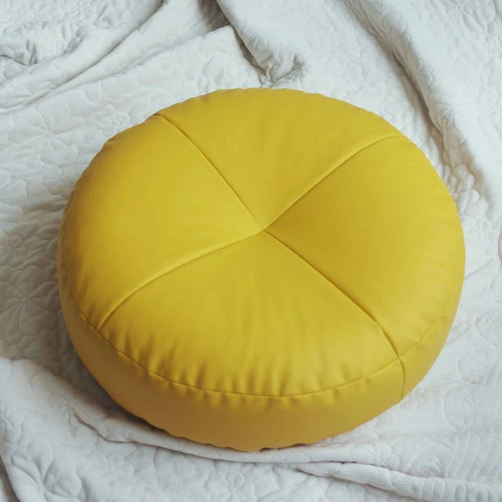 Cuscino da seduta in stile giapponese in pelle nappa