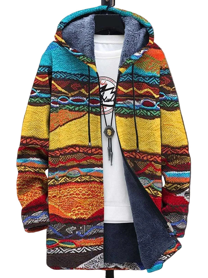 Giubbotto Retro Colorblock per Uomo