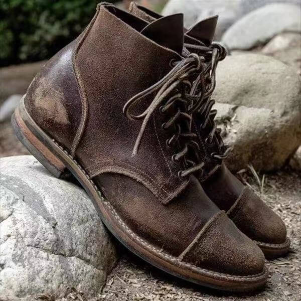 Stivaletto classico in pelle da uomo