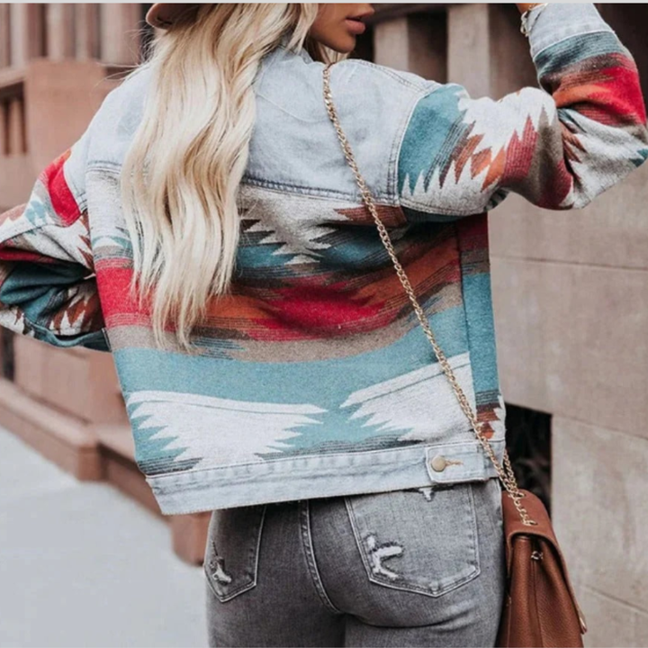 Giacca Denim Retrò per Donne
